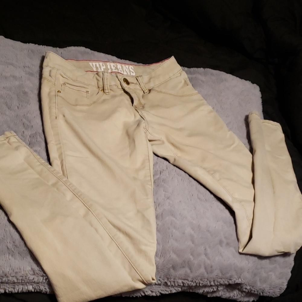 VIP Jeans tan skinny jeans
